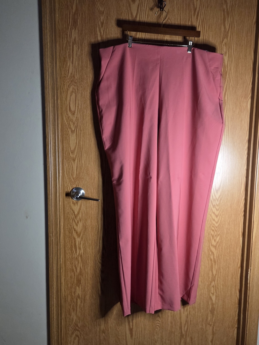 torrid Pink High-Waist Wide Leg Trousers